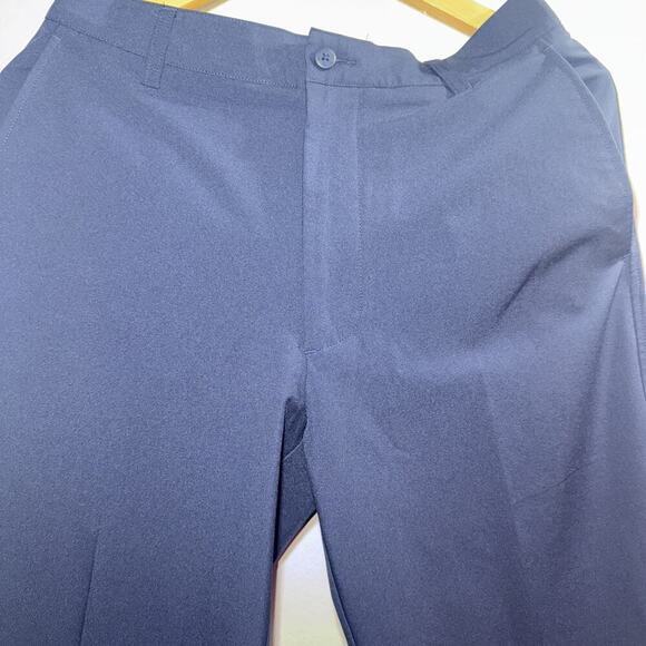 Footjoy Pants Mens 34x32 Navy Chino Stretch Performance Golf Classic Fit - Picture 6 of 9